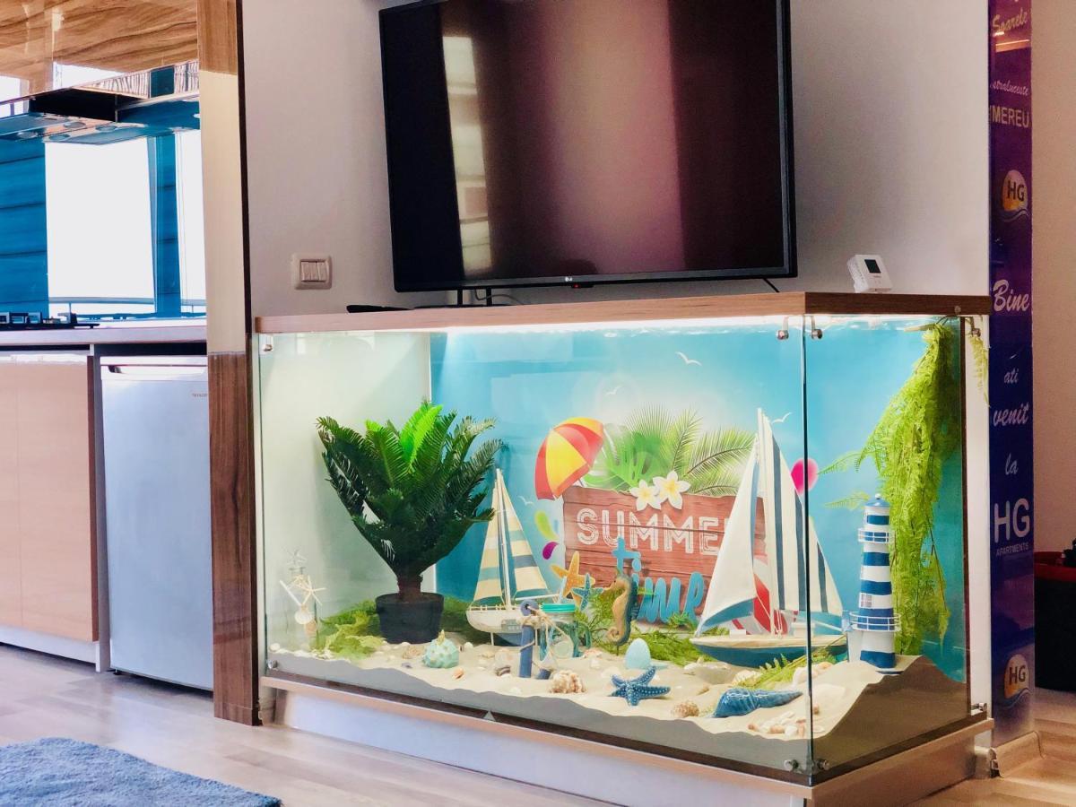 Hg Apartaments Mamaia Bagian luar foto