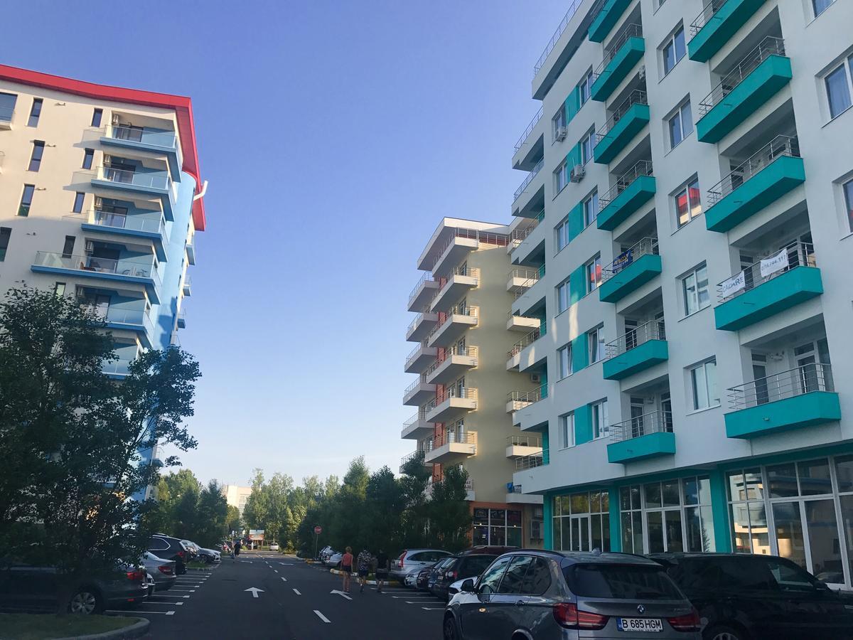 Hg Apartaments Mamaia Bagian luar foto