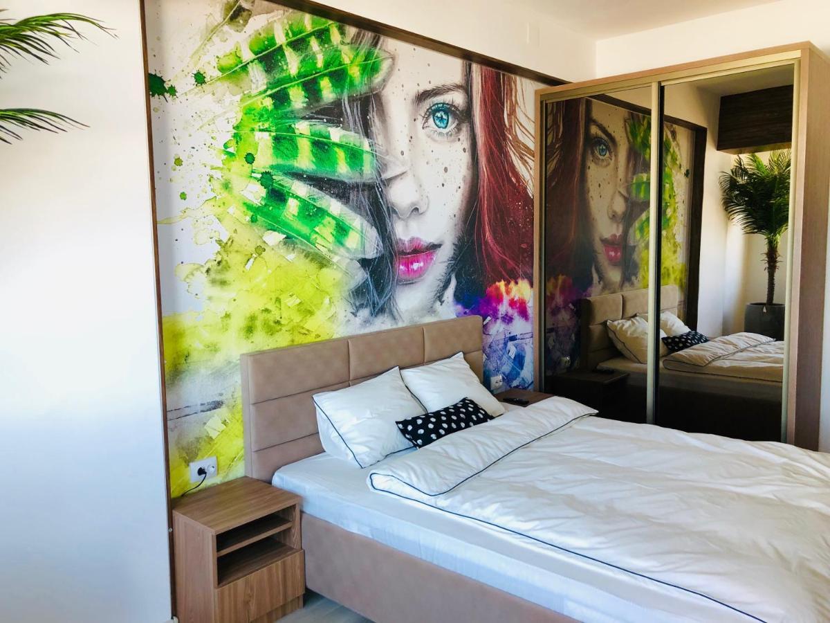 Hg Apartaments Mamaia Bagian luar foto