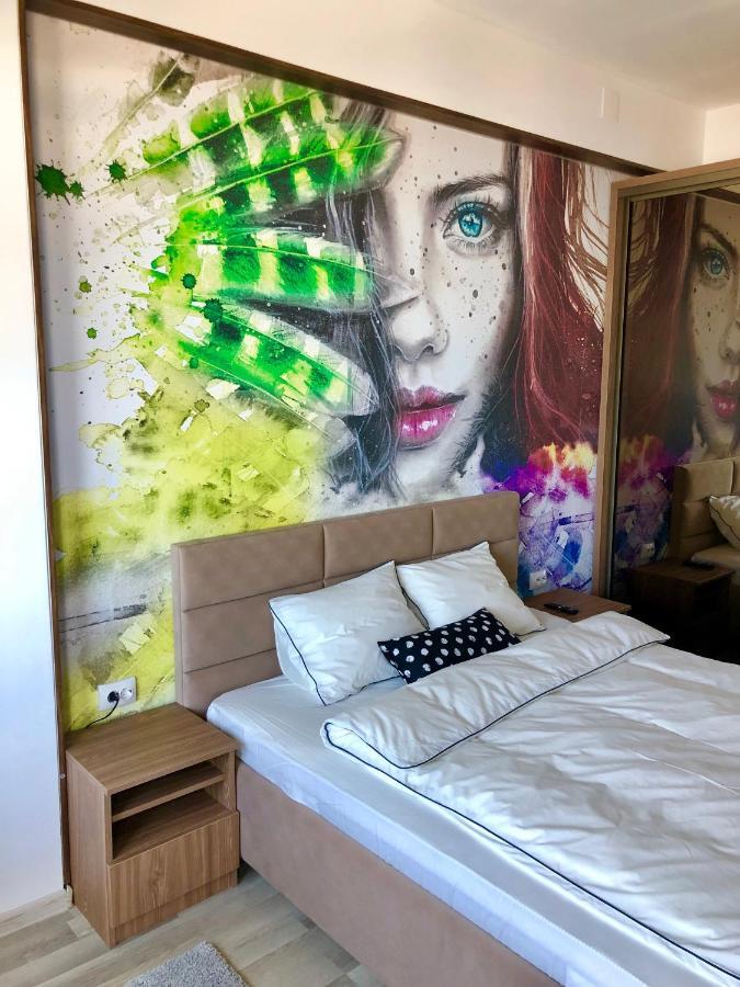 Hg Apartaments Mamaia Bagian luar foto
